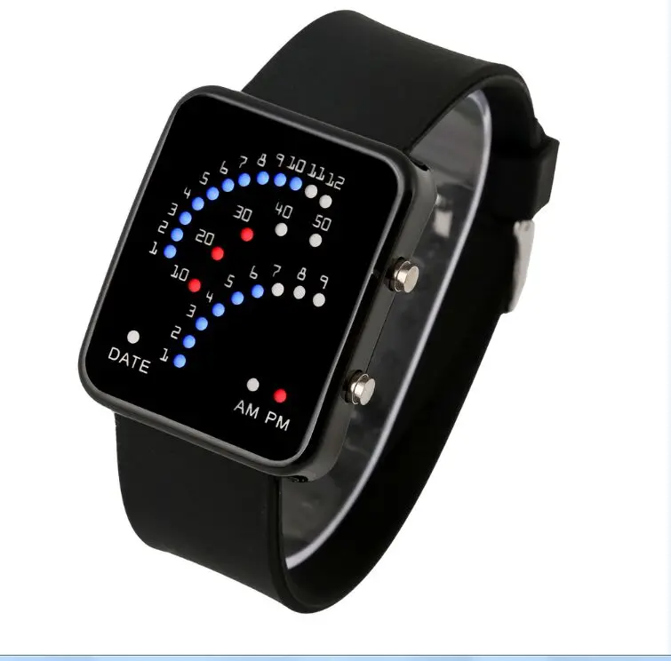 

2017 Brand Fashion LED Digital Watch For Men Women Sports Watches Relogio Masculino Casual Dress Ladies Wristwatches