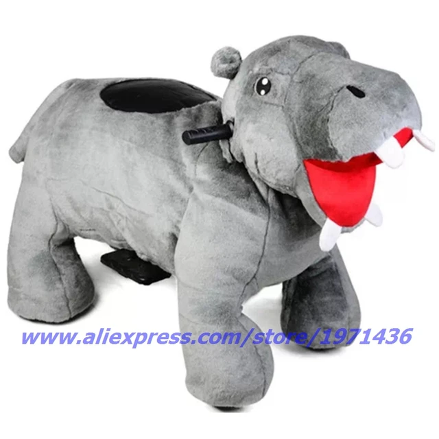 Remote Control Coin Operated Electric Plush Animal Ride On Toysin Coin