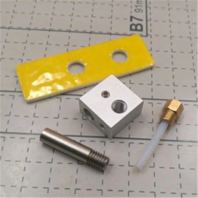 Экструдер CTC MK8 hotend kit 0 4 мм маркированная насадка ptfe горловтрубки керамический