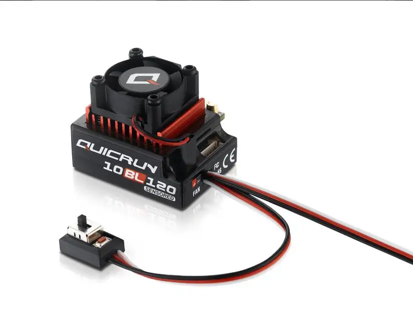 Hobbywing QUICRUN 10BL120 сенсорный 120A / 10BL60 Бесщеточный Регулятор скорости ESC для 1/10 1/12 RC