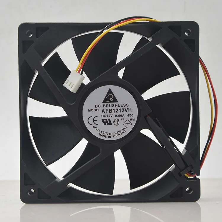 Delta AFB1212VH BL3V AFB1212VH F00 AFB1212VH 12025 12V 0 60A 3lines dedicated fan for 120 120