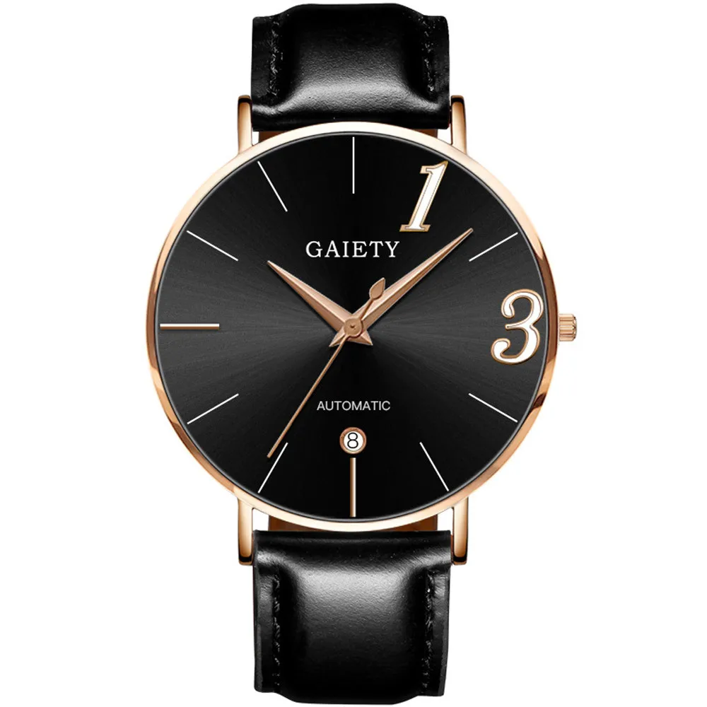2018 модные пару часов кожаный ремешок линии Аналоговые Кварцевые женские наручные часы подарок браслет часы женские Для мужчин часы кожа