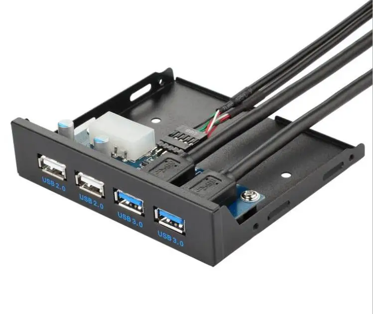 LBSC USB3.0 قرص مرن لوحة USB3.0 * 2 + USB2.0 * 2 أجزاء كمبيوتر LBSC USB3.0 قرص مرن لوحة USB3.0 * 2 + USB2.0 * 2 أجزاء كمبيوتر