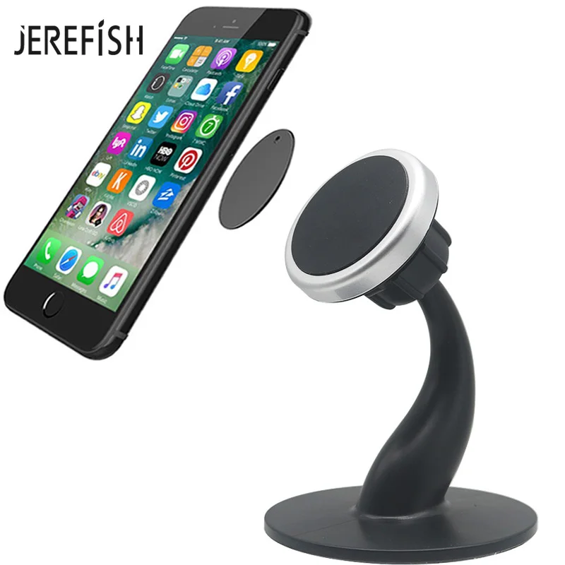 JEREFISH Desk Phone Mount Tabletop Stand Cell Phone Holder