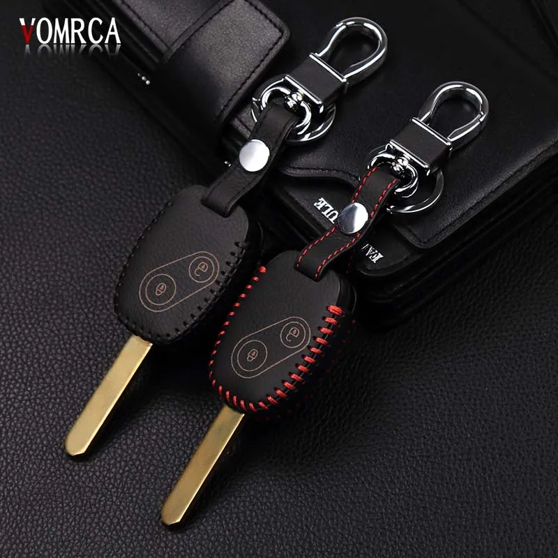 Новый дизайн чехол бумажник из натуральной кожи для Honda корпус дистанционного