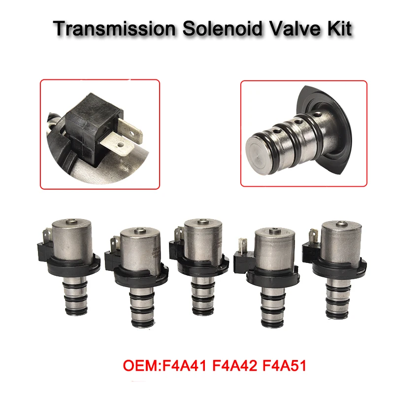 

F4A41 F4A42 F4A51 Transmission Solenoid Filter Kit For 1996-up Mitsubishi OEM (99187)