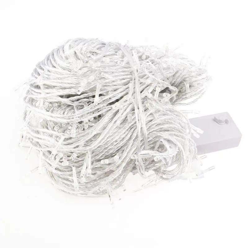 

AC 220V 18W Waterproof 100M 600-LED String Lights Christmas Lamps Icicle Lights