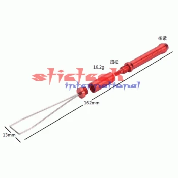 

by dhl or ems 200pcs Red Keyboards Keycap Puller Adjuster For Keyboard Cleaning Tool Multi-function Aluminium Key Cap Remover