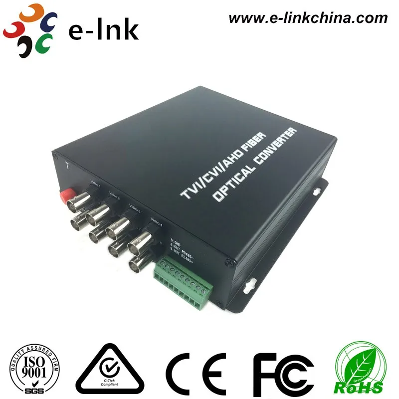 8ch HD CVI TVI AHD fiber transceiver 4