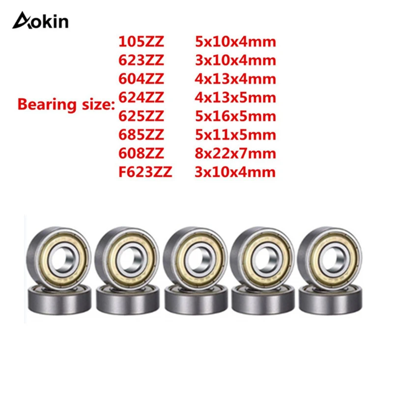 Color : 608zz Newest 10pcs Double Shield Miniatura Cuscinetto in acciaio al carbonio 608ZZ 623ZZ 624ZZ 625ZZ 635ZZ 626ZZ 625ZZ 635ZZ 626ZZS Stampante 3D Parti flangia flangia cuscinetto ruota Color : 608zz Newest 10pcs Double Shield Miniatura Cuscinetto in acciaio al carbonio 608ZZ 623ZZ 624ZZ 625ZZ 635ZZ 626ZZ 625ZZ 635ZZ 626ZZS Stampante 3D Parti flangia flangia cuscinetto ruota