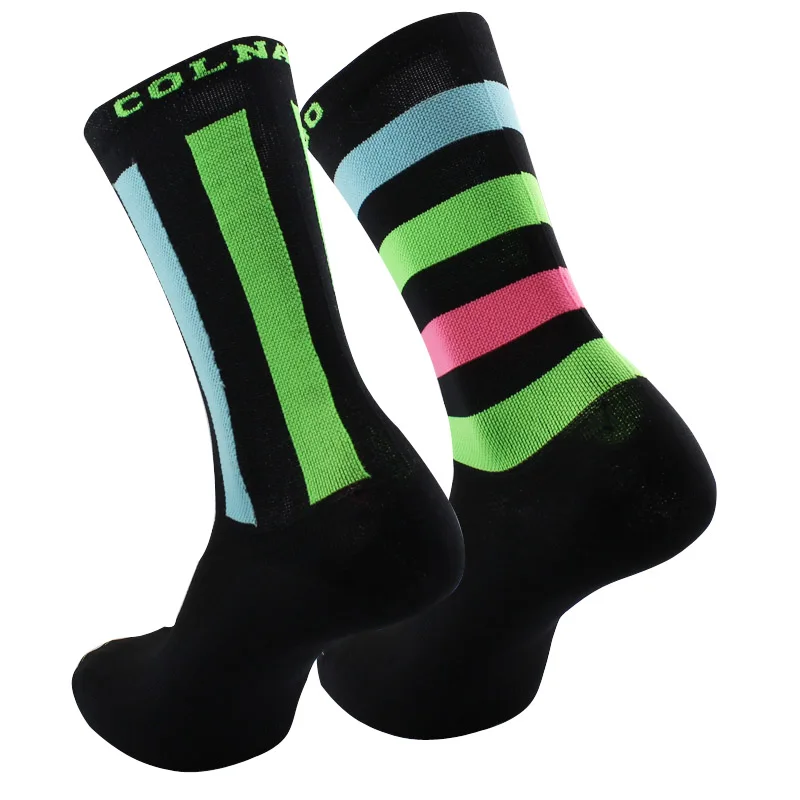 Профессиональные спортивные носки дышащие дорожные велосипедные носки гоночный велосипедный носок фитнес Гольфы баскетбольные беговые носки