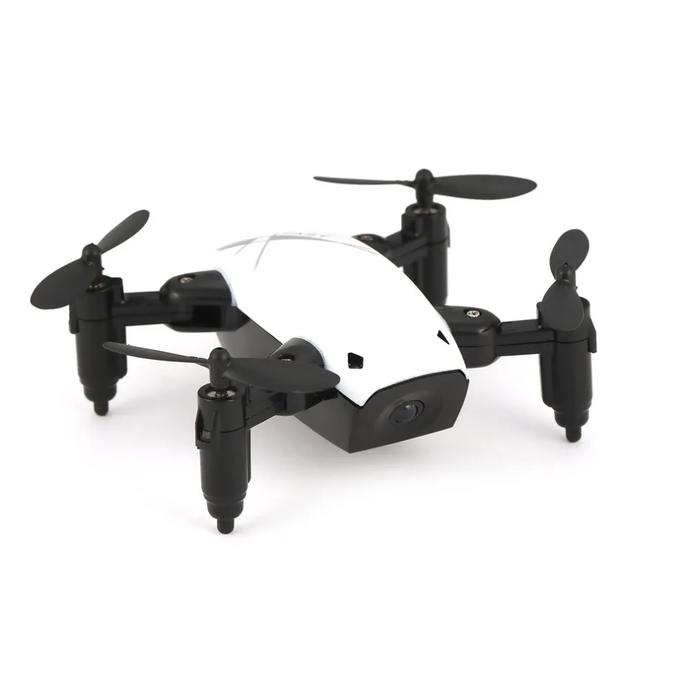 S9W складной RC Мини Дрон Карманный Дрон микро Дрон вертолет с wifi FPV 0.3MP камера 360 градусов