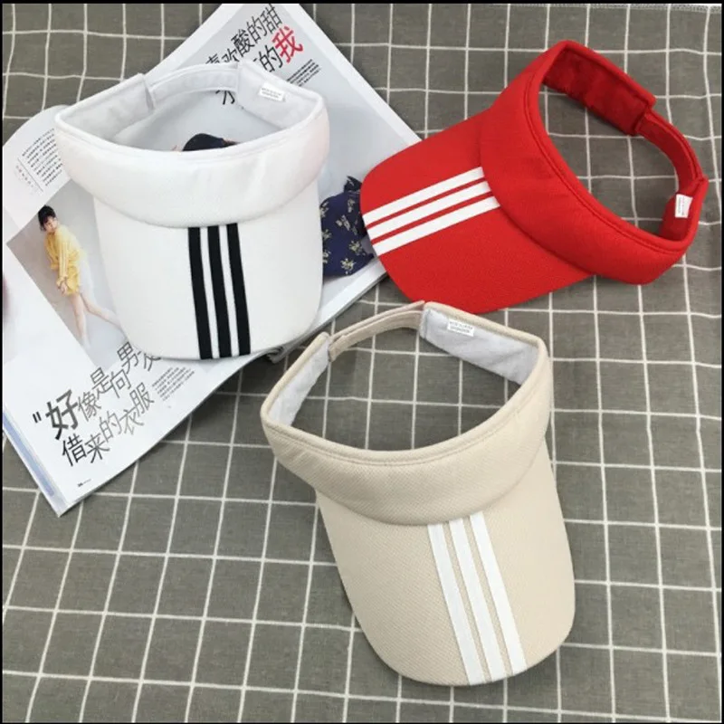 

Sports Baseball Cap Top Air Cap Outdoor Striped Unisex Men Women Sun Visor Cap Hat Running Golf Caps Breathable Fast Dry Sunhat