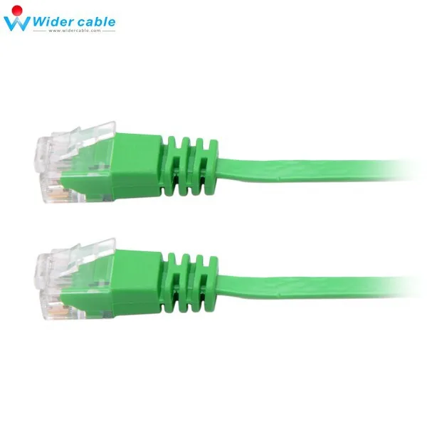 Ultra Flat CAT6 Cable Green Color 3