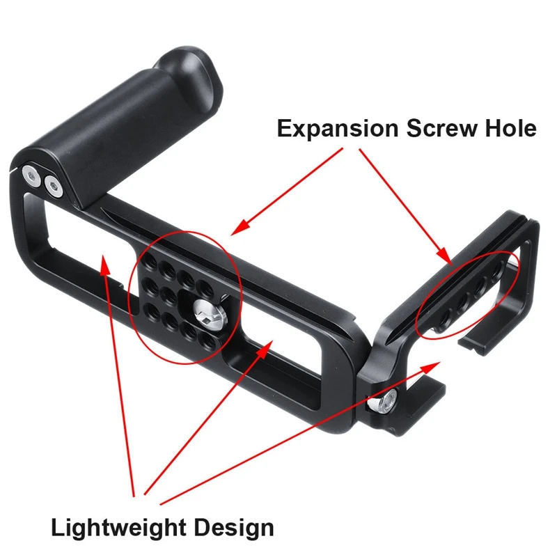 Быстросъемная пластина рукоятка l-пластина держатель кронштейн с 1/4 винтовой головкой крепление для Fujifilm Xt3 X-T3 цифровой камеры штатив Hea