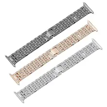 Vanpower 5 рядов инкрустация кристаллами бусины 316 стальной браслет ремешок Замена для Fitbit Versa Смарт часы