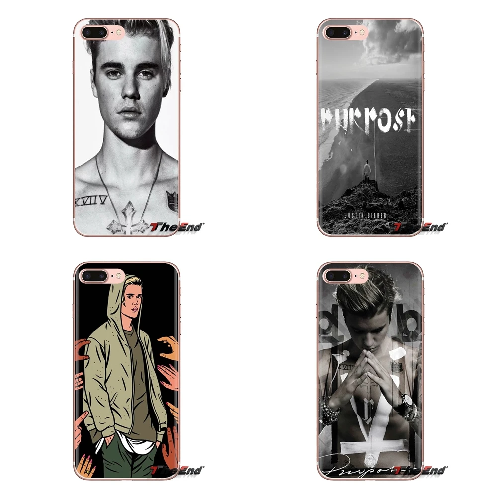 TPU Bag Case For Huawei G7 G8 P7 P8 P9 P10 P20 P30 Lite Mini Pro P Smart Plus 2017 2018 2019 Justin Bieber purpose Genius singer |