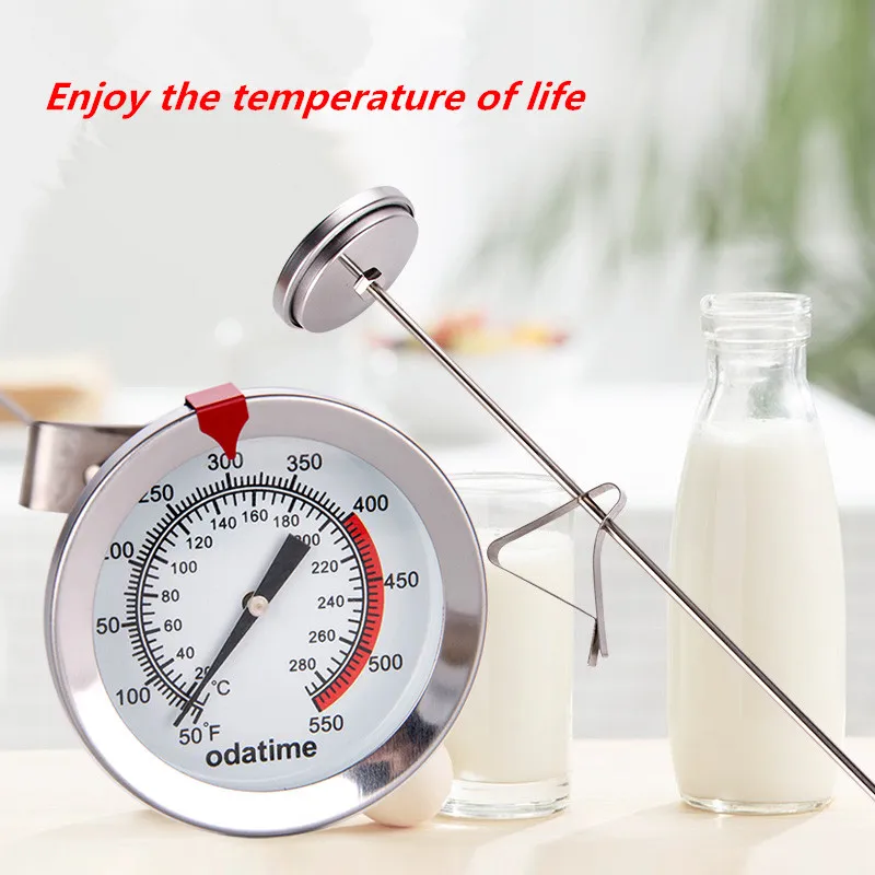 Odatime Food Grade Stainless Steel Meat Thermometer BBQ Cooking Baking Food  Probe Kitchen Fast Reation Temperature Instruments - AliExpress