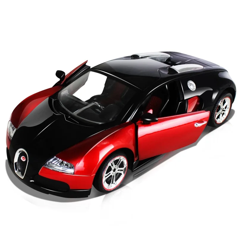 Bugatti 1:14 A Key To Open The Door Remote Control Car Simulation High