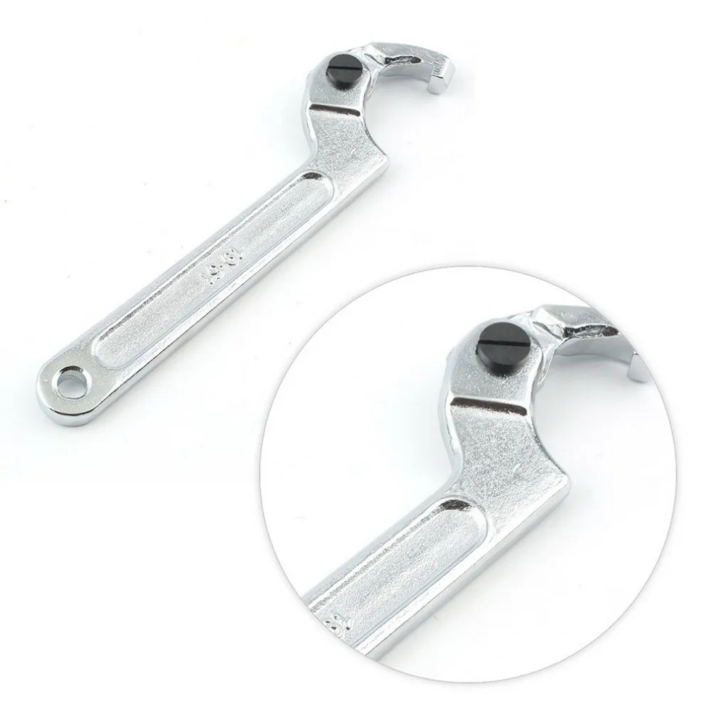19-51 мм хром ванадиевой Регулируемый крючковый Ключ C инструмент для гаечных ключей новейший велосипед инструмент идеально подходит для поворота гайки или болта