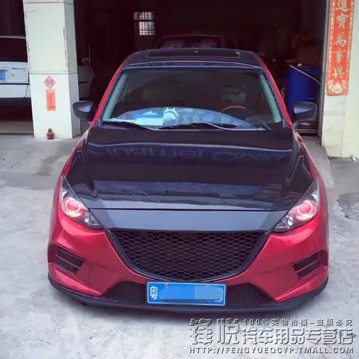 

Fit for MAZDA 3 Axela GARAGE VARY VALIANT ABS GRILL Racing Grills grille