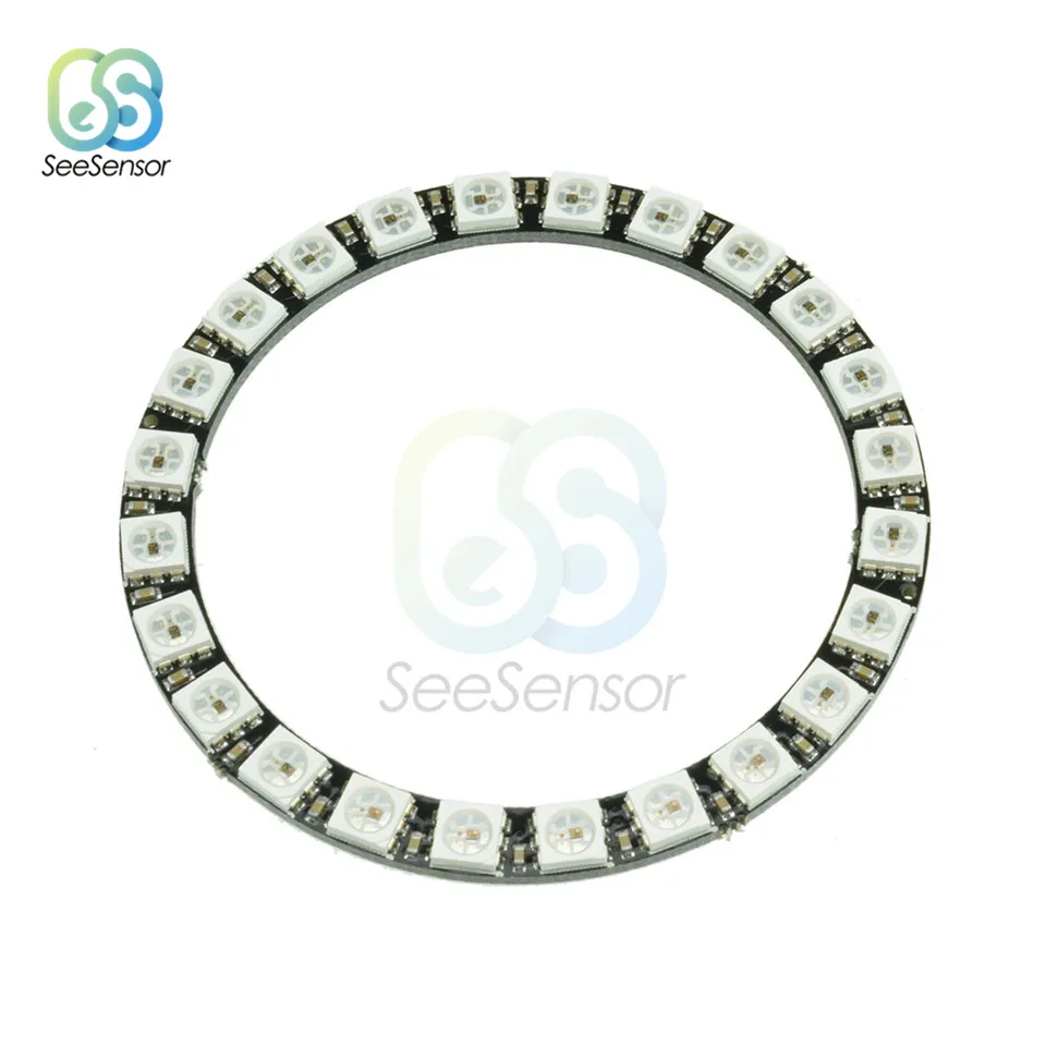 Modulo LED Anello 16 Bit WS2812B - RGB Indirizzabile, 45 Mm | Per Arduino, Digispark, Progetti Fai Da Te