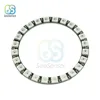 WS2812B RGB LED Ring Lamp Round 24 Bits 65mm Module Strip Light RGB 24 with Integrated Drivers 24 X WS2812 5050 for Arduino ► Photo 1/5