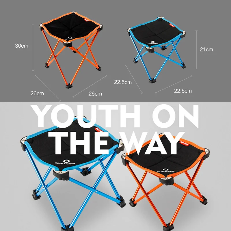 Portátil plegable DIY Mesa Silla de escritorio acampar barbacoa senderismo Picnic al aire libre de aleación de aluminio de 7075 de la luz Ultra-M L