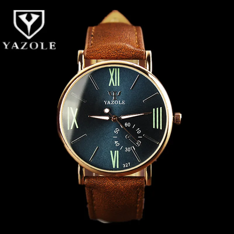 YAZOLE Wrist Watch Roman numerals Mens Watch Men W