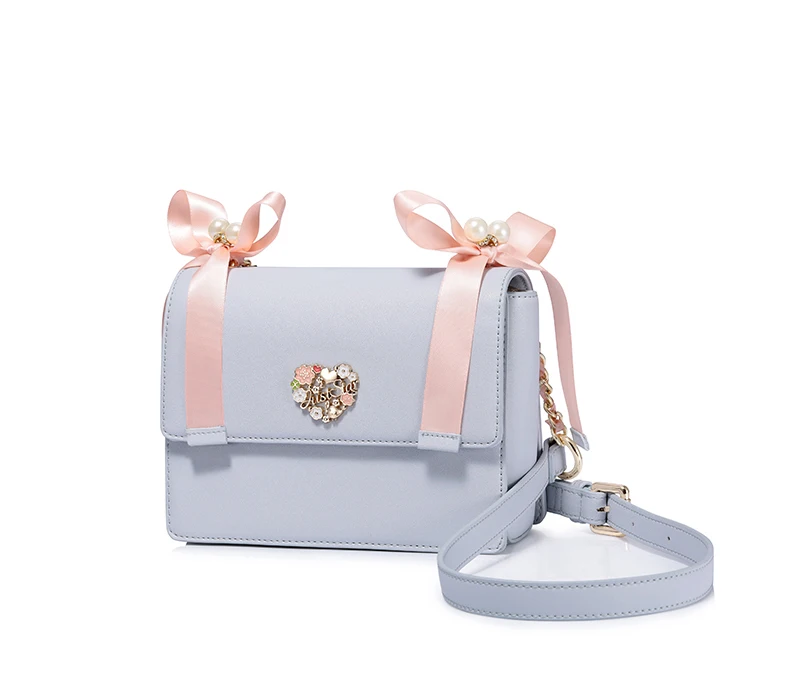 Just star women leather messenger bag 10