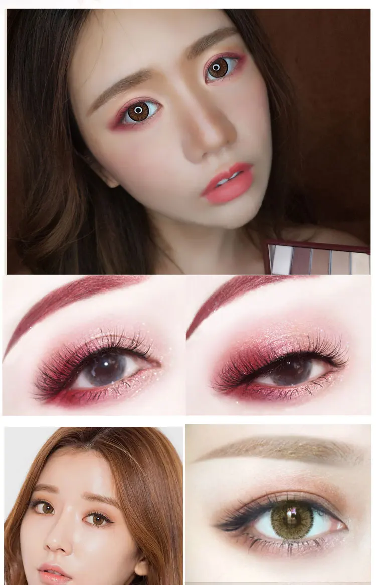 HOLD LIVE 10 Colors Matte Shimmer Eyeshadow Palette Maple Song Love Pigment Glitter Red Eye Shadow Pallete Nude Cosmetics Makeup (7)