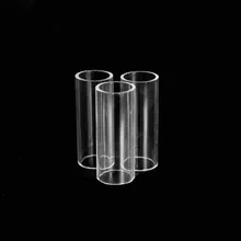 2 шт 1 мм-6 мм внутренний диаметр прозрачная Органическая стеклянная труба акриловая труба полый канал круглый столбик сосуд 300 мм L 3 мм-8 мм OD