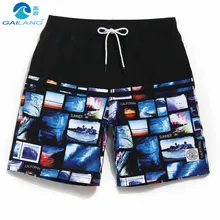 Gailang Брендовые мужские шорты пляжные шорты для купания для мужчин одежда для купания пляжный купальный костюм бренд wimsuit плавки GMA1003