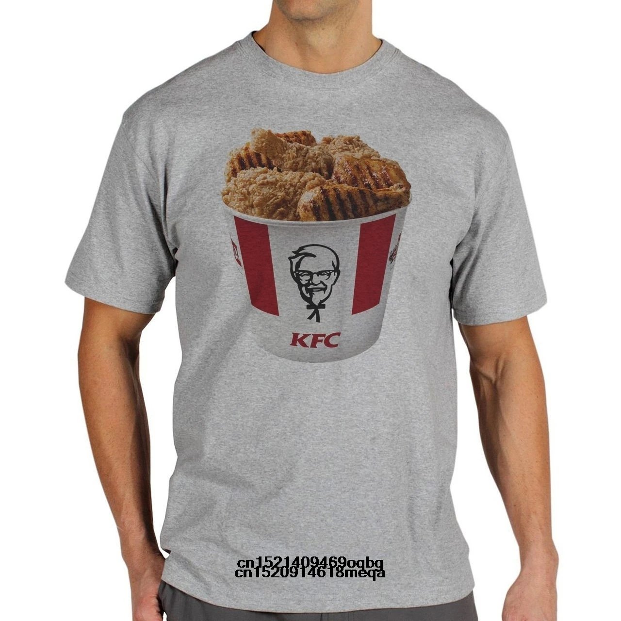 t shirt Kfc Bucket Chicken Meat Delicious Quality Mens T Shirtin T