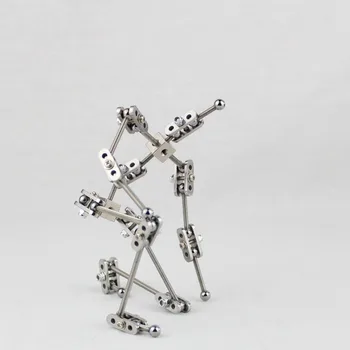 

SPECIAL CHRISTMAS GIFT DIY not-Ready-made metal toy for human structure ideal toy for dad and son together 14cm