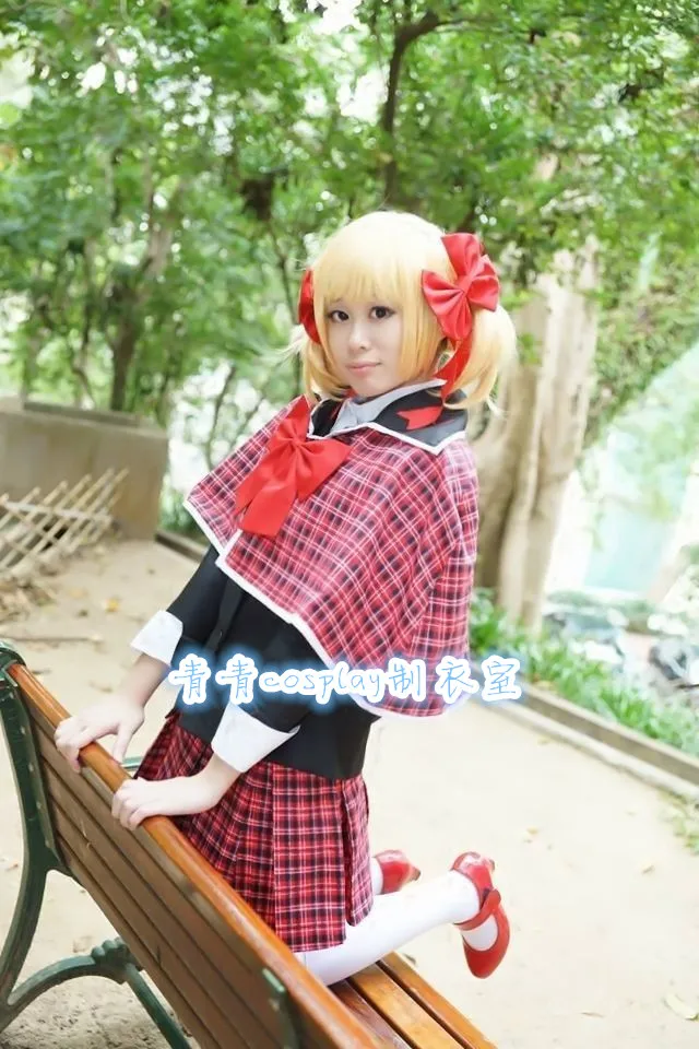 Новинка высокое качество Shugo Chara! Костюм для косплея Nadeshiko Fujisaki 11 |
