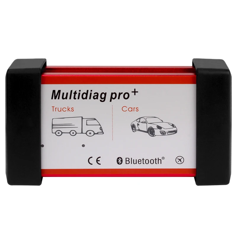 A++ качество Multidiag Pro+ Bluetooth диагностический инструмент vd pro plus OBDII OBD2 сканер. R3/ R1 версия программного обеспечения