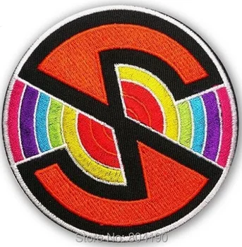 

3" CAPTAIN SCARLET Spectrum Crew Anderson Version 2 Embroidered LOGO Movie TV Iron On Patch Badge Emo Goth Punk Rockabilly