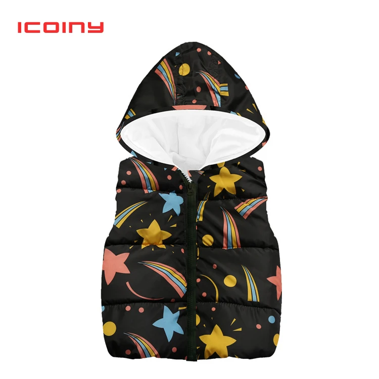 

Children Outerwear Baby Boys Vest Coat 2018 Autumn Child's Clothing Boy Waistcoat dinosaur Sleeveless Kids Hooded Cotton Vests