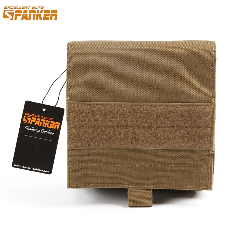 

EXCELLENT ELITE SPANKER Outdoor Dog Clothing Accessories Simple Utility Molle Pouch Magic Tap Waist Pouch Gadget Storage Bag