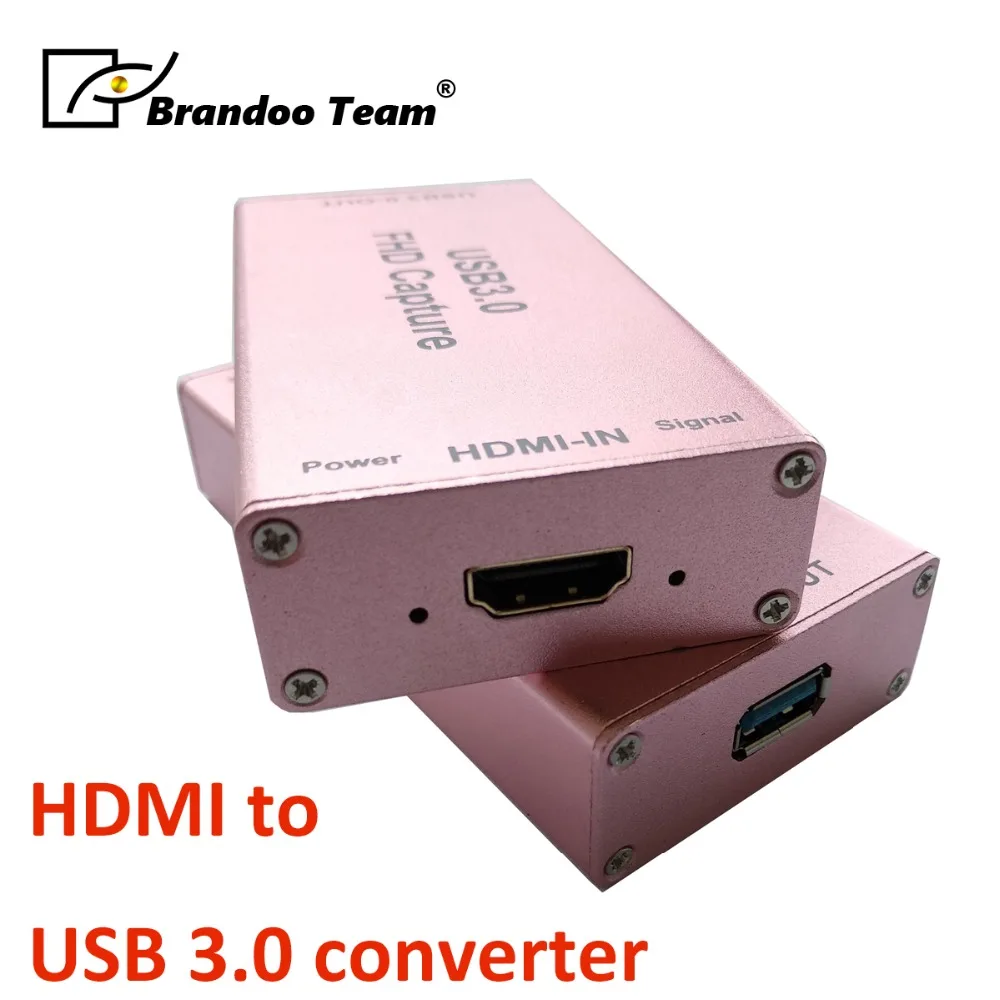 

HDMI Full HD to USB3.0 video Capture Adapter