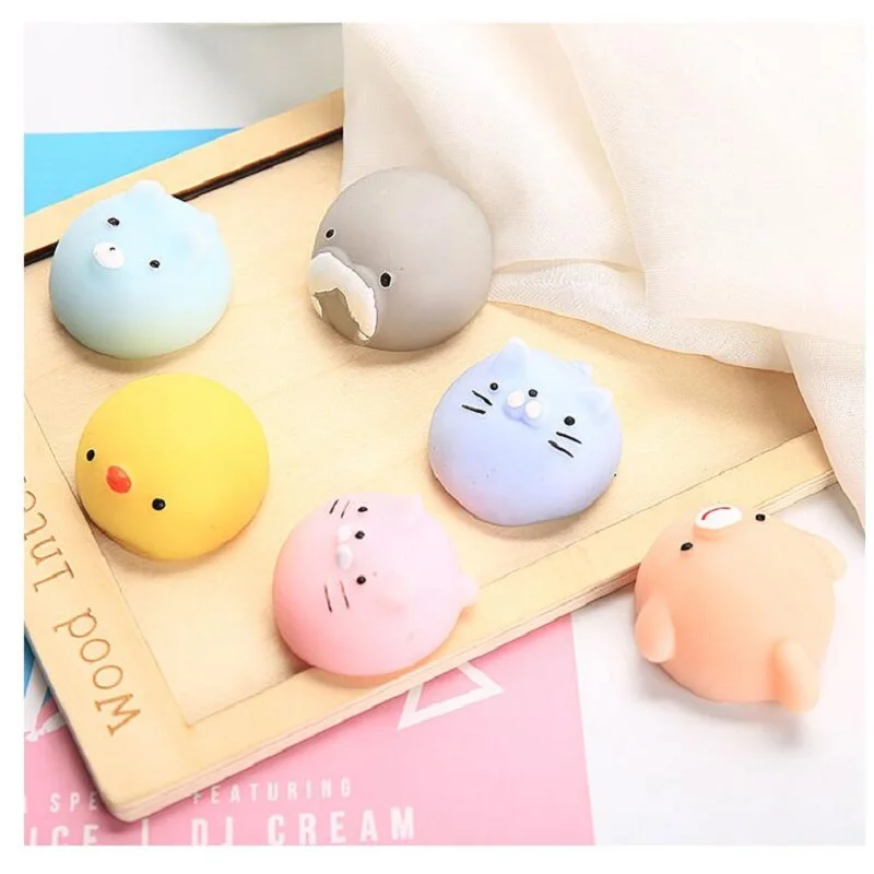 

1 Piece Animal Cute Face Funny Gadgets Stress Reliever Kids Toys