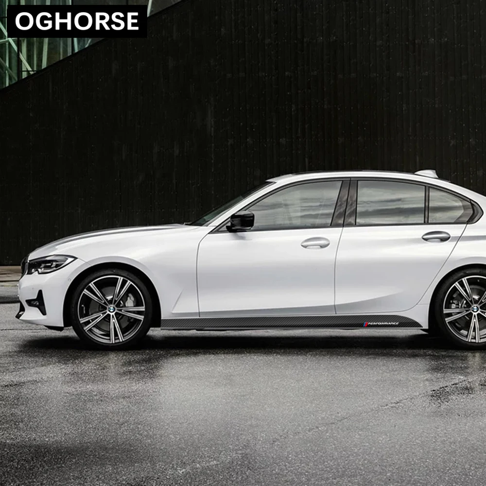 2 шт. наклейки на юбку BMW 3 серии 2019 G20|Наклейки автомобиль| |