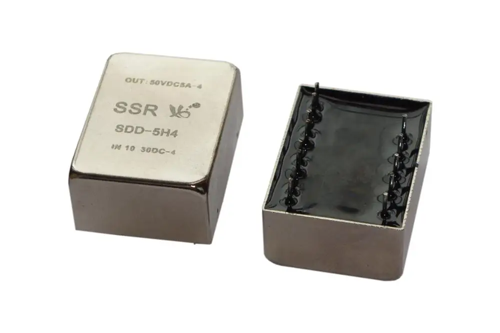 

Multi output DC 5APCB soldering solid state relay (4 way)