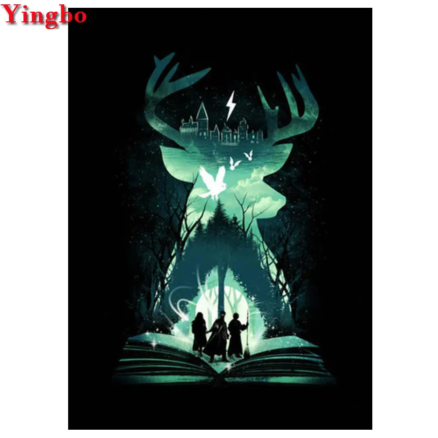 

5D square DIY Diamond painting Movie character pattern embroidery diamond Cross Stitch full circular Rhinestone home decor