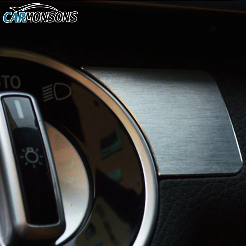 Carmonsons для Infiniti Q30 QX30 Кнопка регулировки передней фары наклейки на выключатель