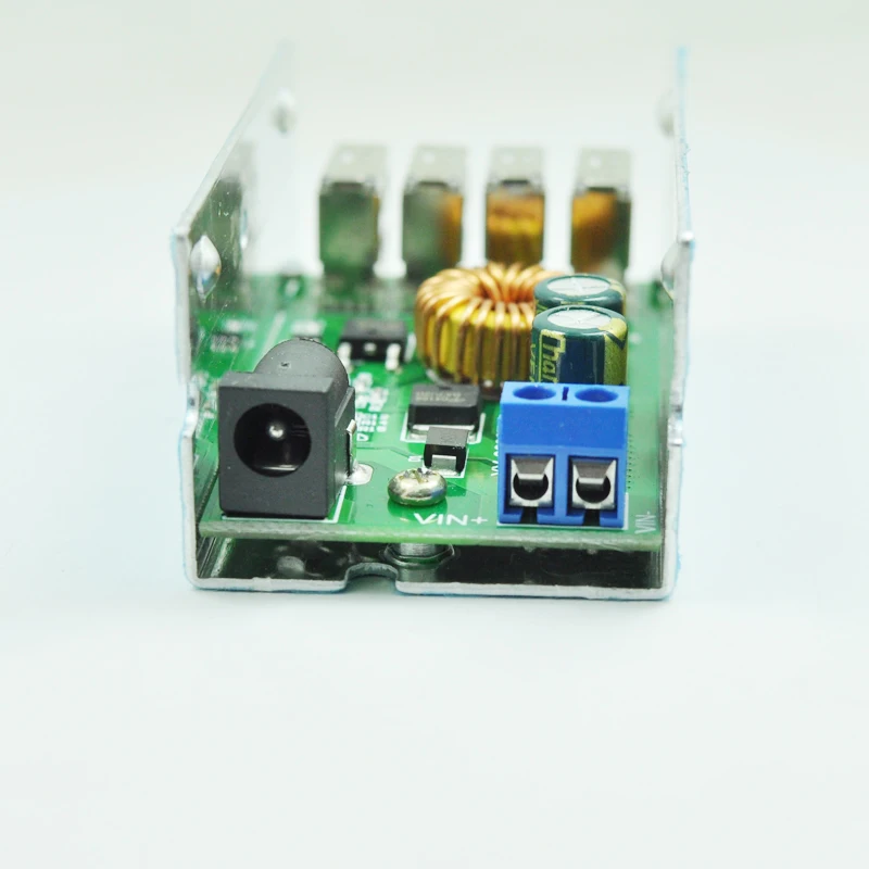 Зарядное устройство с 4 USB портами 9 В/12 В/24 В/35 в до 5 В А|5v 5a|output 5v5v power |