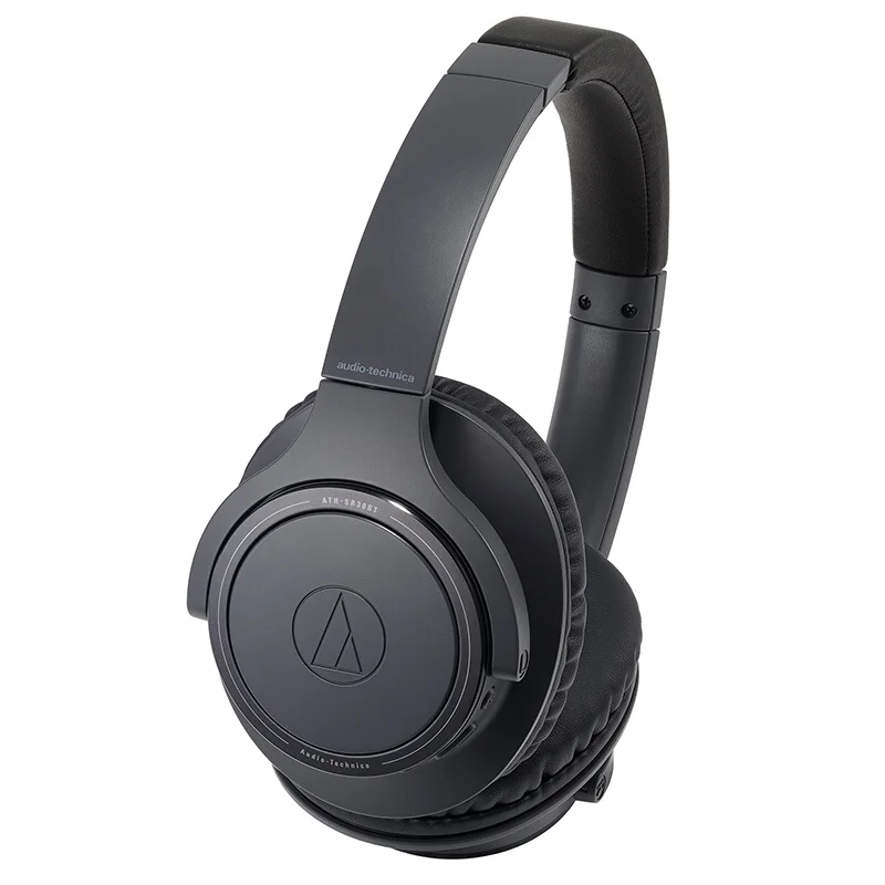 Audio-Technica ATH-SR30BT, беспроводные Bluetooth наушники, Bluetooth 5,0 поворачивающийся складывающийся музыкальный наушник - Цвет: black