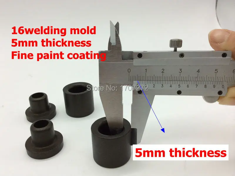 free shipping welding parts, die head, 16mm thick Welding Mold, PPR,PE,PB Water Pipe hotmelt butt welding 5