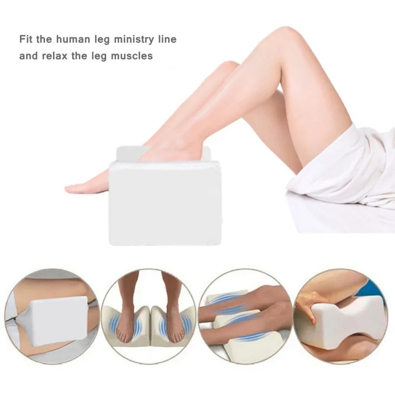 Memory Foam подушка для ног на коленях для боковых или задних слиперов для облегчения беременности Sciatic/Back/Hip боли со съемными и моющимися